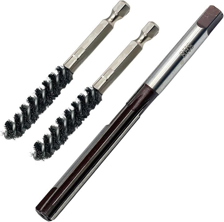 RiNan. ホーゼル リーマー ワイヤー ブラシ ツール クリーナー ゴルフ 用品 クラブ(ホーゼルリーマー1本＆ホーゼルクリーナー2本 セット)