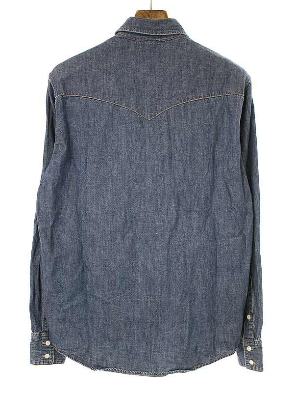 CELINE デニムシャツ CELINE クロップドデニムシャツ ユニオン