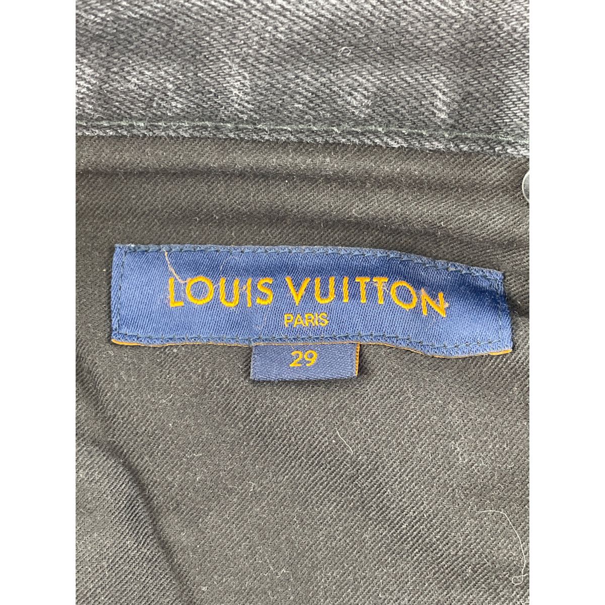 LOUIS VUITTON ルイヴィトン ブラック HID70WDKN ロゴプレートスリム  