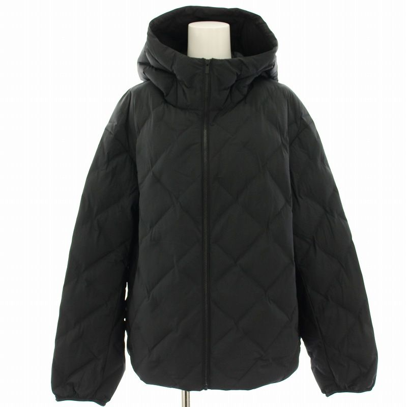 メンズ UNIQLO:C パフテックブルゾン キルティングジャケット XL ブラック