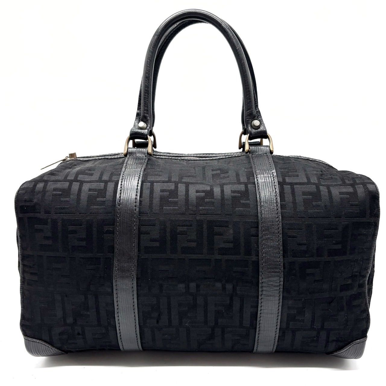 FENDI - オールド フェンディ ボストンバッグ ズッカ柄 FFロゴ