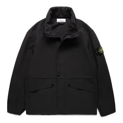 Stone  ストーンアイランド ライトソフトシェルジャケット 黒 STONE ISLAND(ストーンアイランド) LIGHT SOFT SHELL-R ライト ソフト