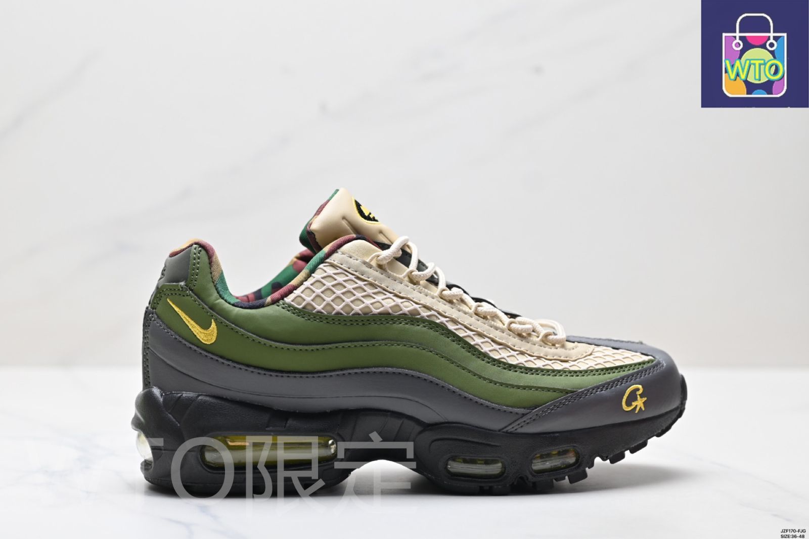 今日 NIKE AIR MAX 95 TT 送料無料 在庫 セール価格 エアクッション 復古ランニング マルチユーススニーカー-WTO輸入1