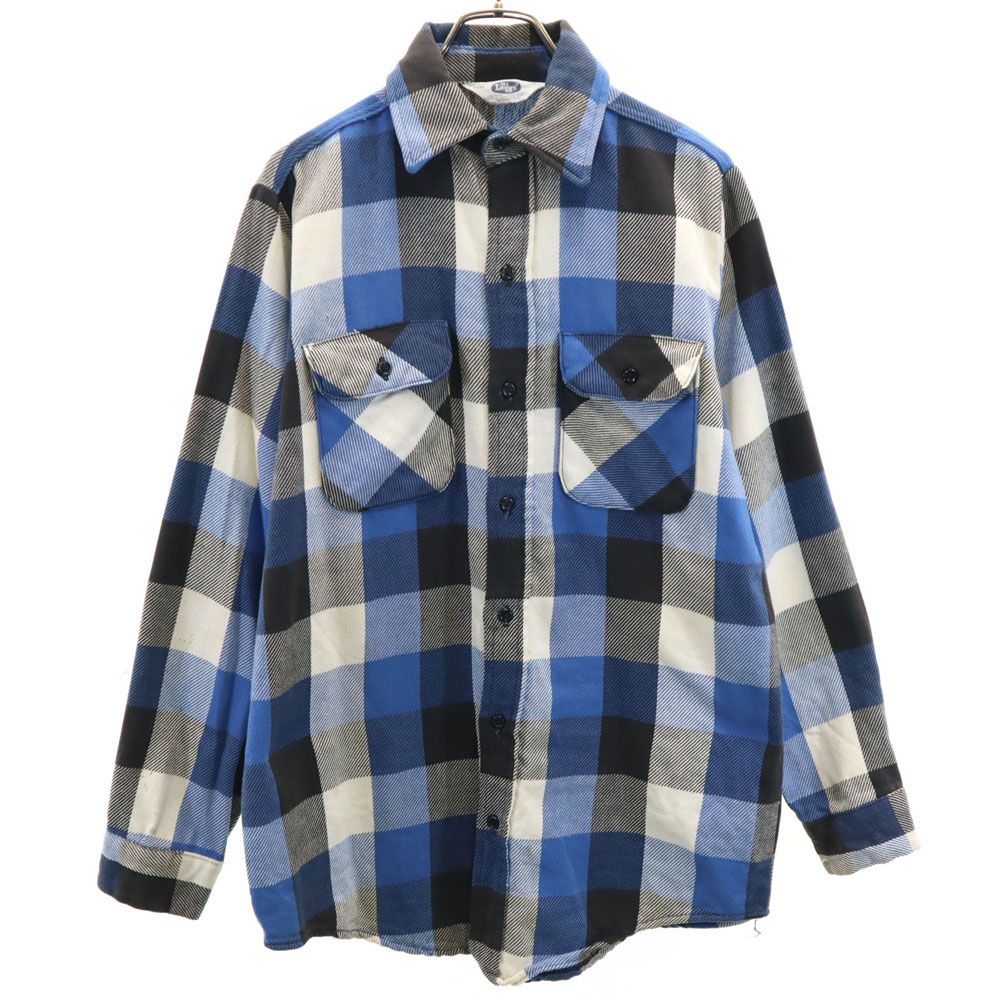 70s Mr.Leggs L/S ネルシャツ DEAD STOCK USA製 Size M コ