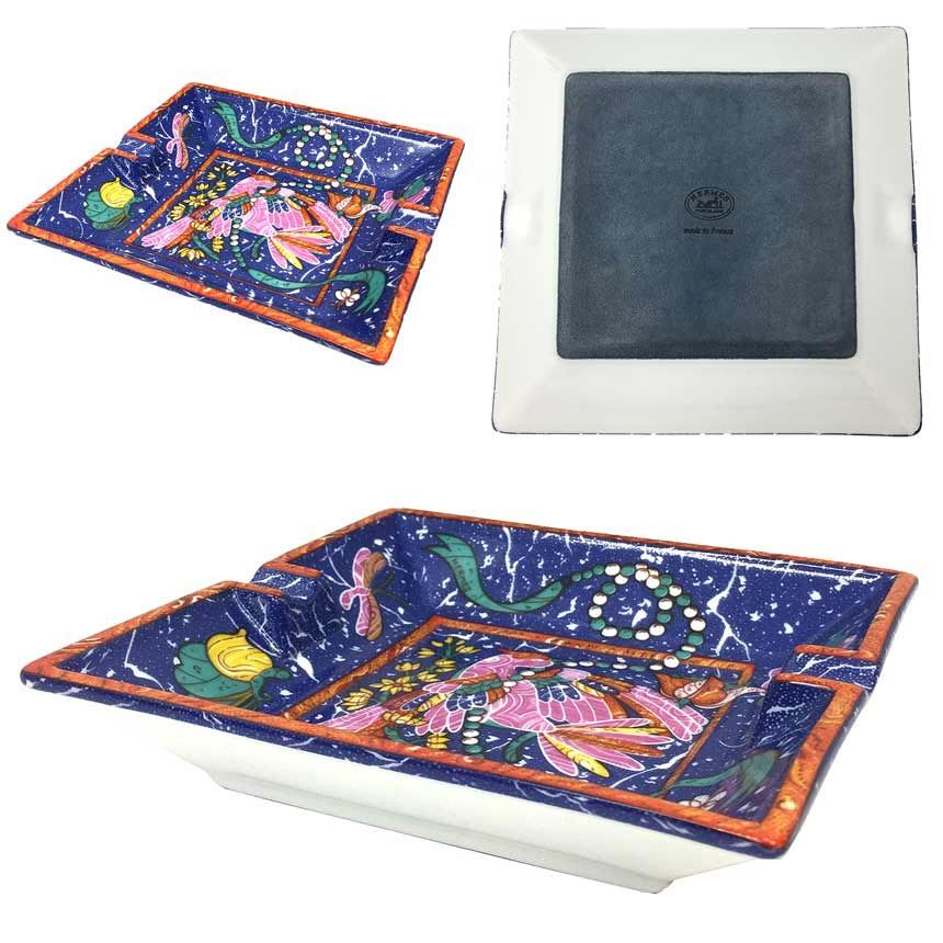 楽天市場】【中古】 エルメス 陶器 ミニ 灰皿 4個セット 小物