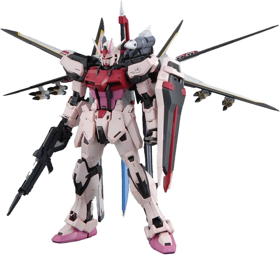 BANDAI SPIRITS(バンダイ スピリッツ) MG 機動戦士ガンダムSEED DESTINY MBF-02 ストライクルージュ オオトリ装備 Ver.RM 1/100スケール 色分け済みプラモデル
