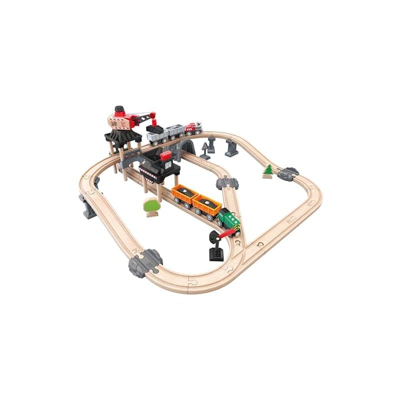 商品 販売中 Hape ハペ 鉱山レールベーシックセット E3756 1