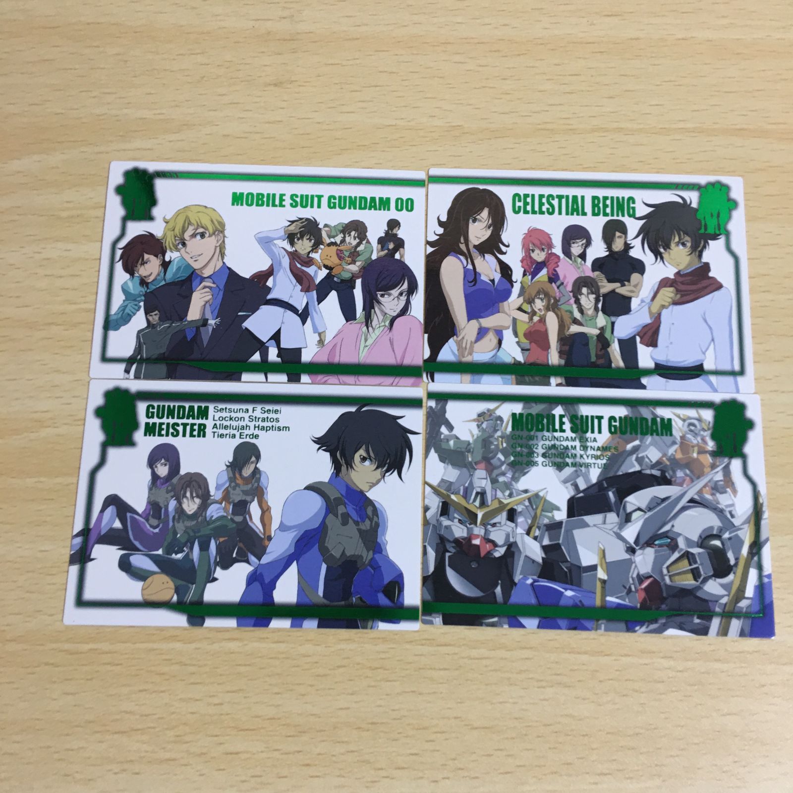 ガンダム 00 ダブルオー カード カードダスマスターズ