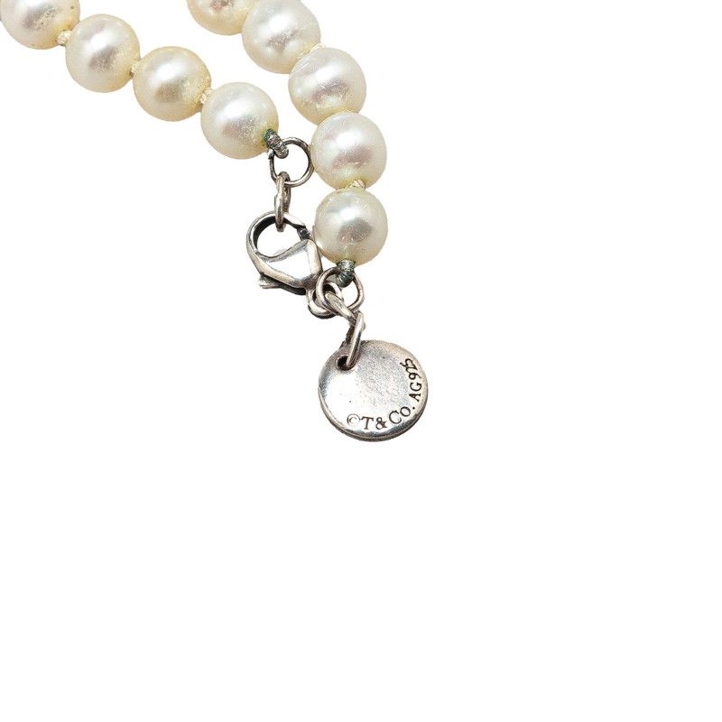 ティファニー ホワイト パール SV925 シルバー レディース TIFFANY&Co  