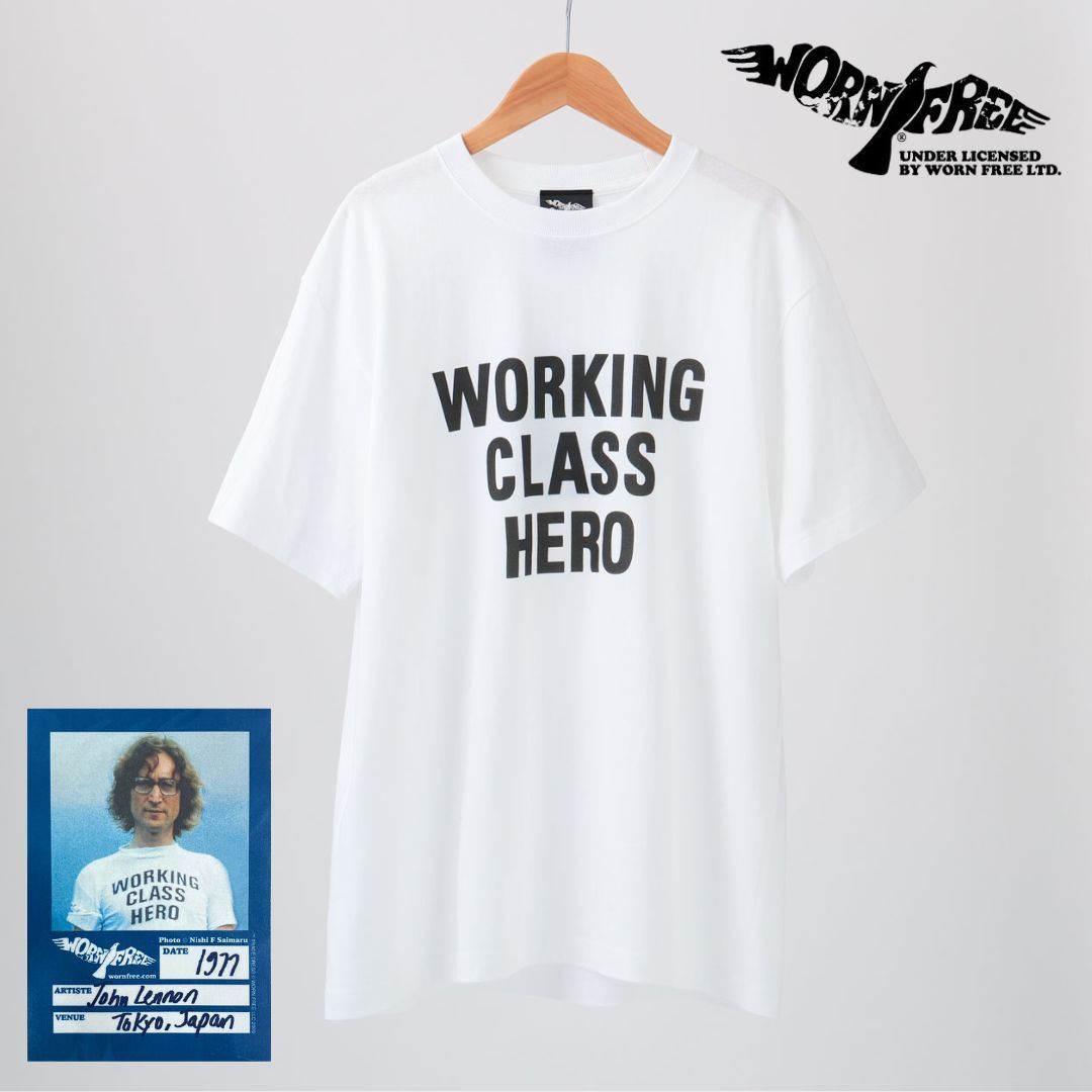 ジョンレノン tシャツ メンズ 半袖 プリント ブランド