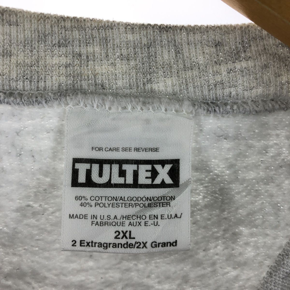 古着 90年代 タルテックス TULTEX 犬柄 アニマル スウェットシャツ 