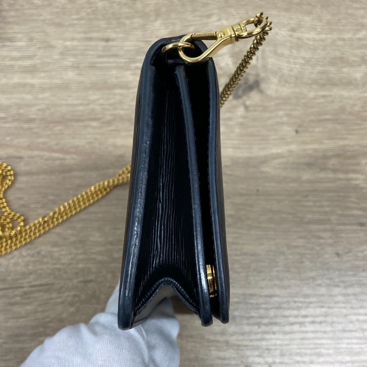 PRADA プラダ サフィアーノ チェーンウォレット 長財布 レザー