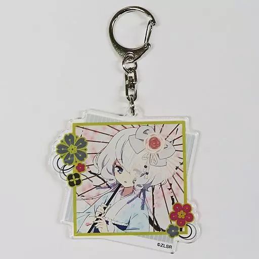 中古】キーホルダー 紺野純子 描き下ろしアクリルキーホルダー
