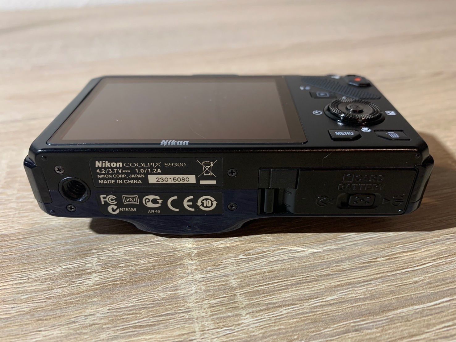 5398 Nikon COOLPIX S9300 ブルー デジカメ ジャンク品 - メルカリ