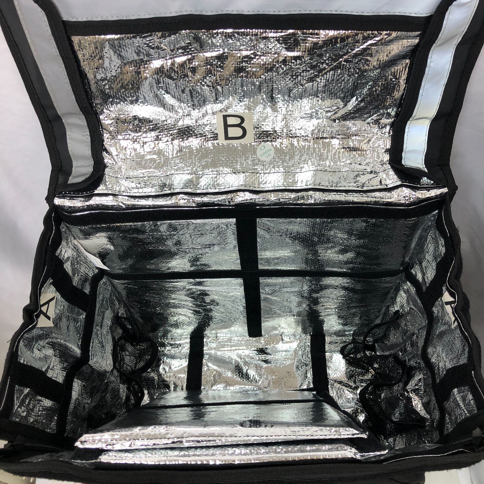 美品】ウーバーイーツ Uber Eats ブラック 配達バッグ SG10-7361 
