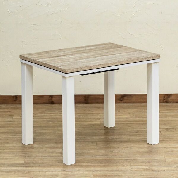 ソファ対応 ハイタイプコタツ 約80×60cmナチュラル （NA） 組立