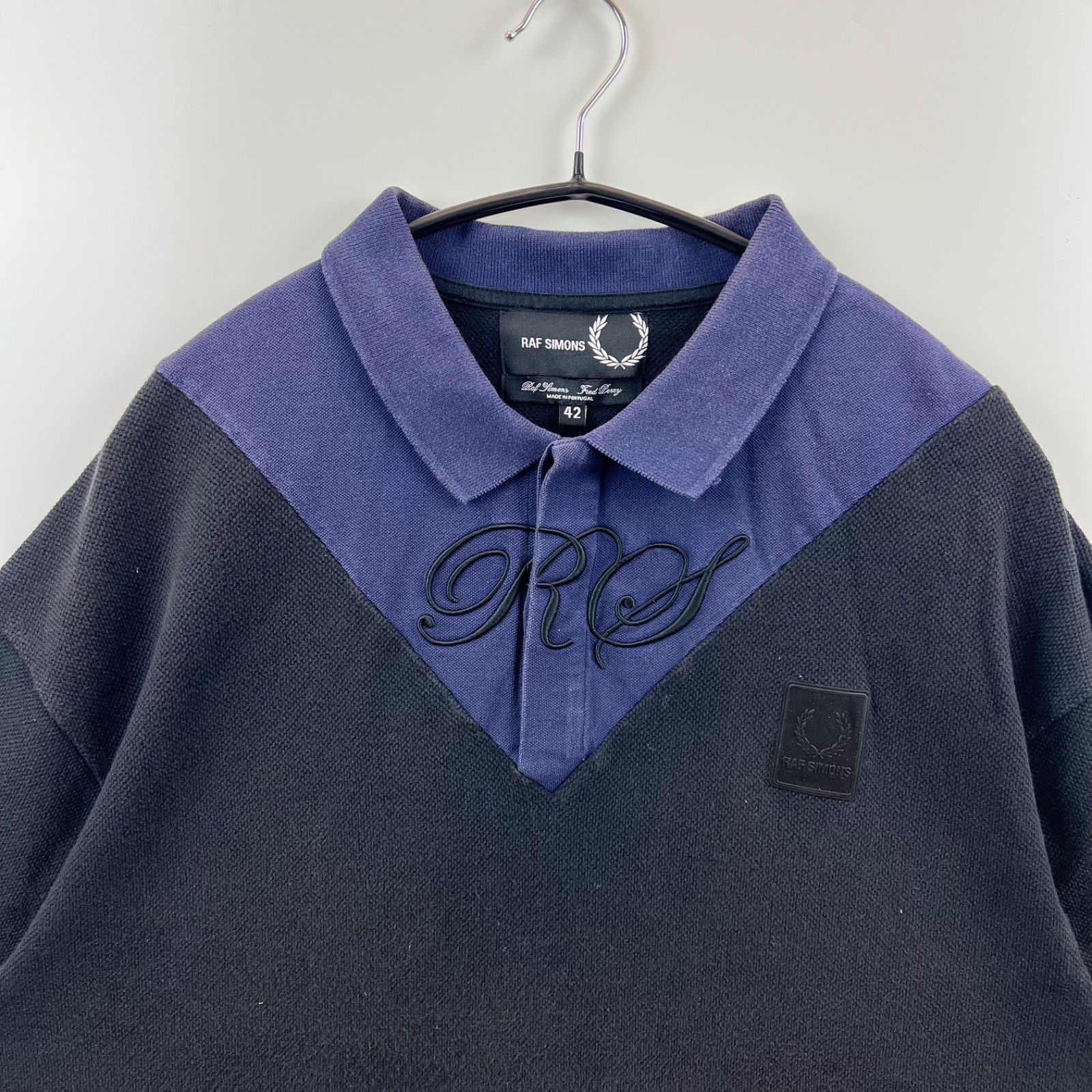ラフシモンズ×フレッドペリー　ポロシャツL FRED PERRY [TIME SALE] × RAF SIMONS フレッドペリー