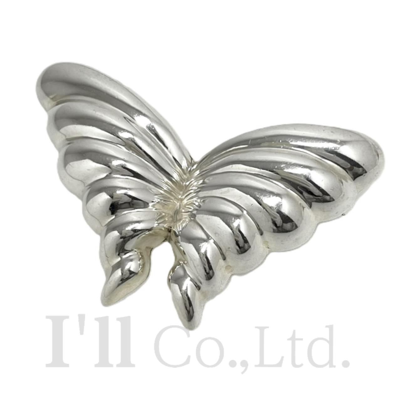 値下げ！Tiffany&Co. ティファニー バタフライ ブローチ SV925