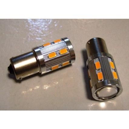 高輝度プロジェクター LEDウインカー バルブ（オレンジ色・白・赤）２個セット