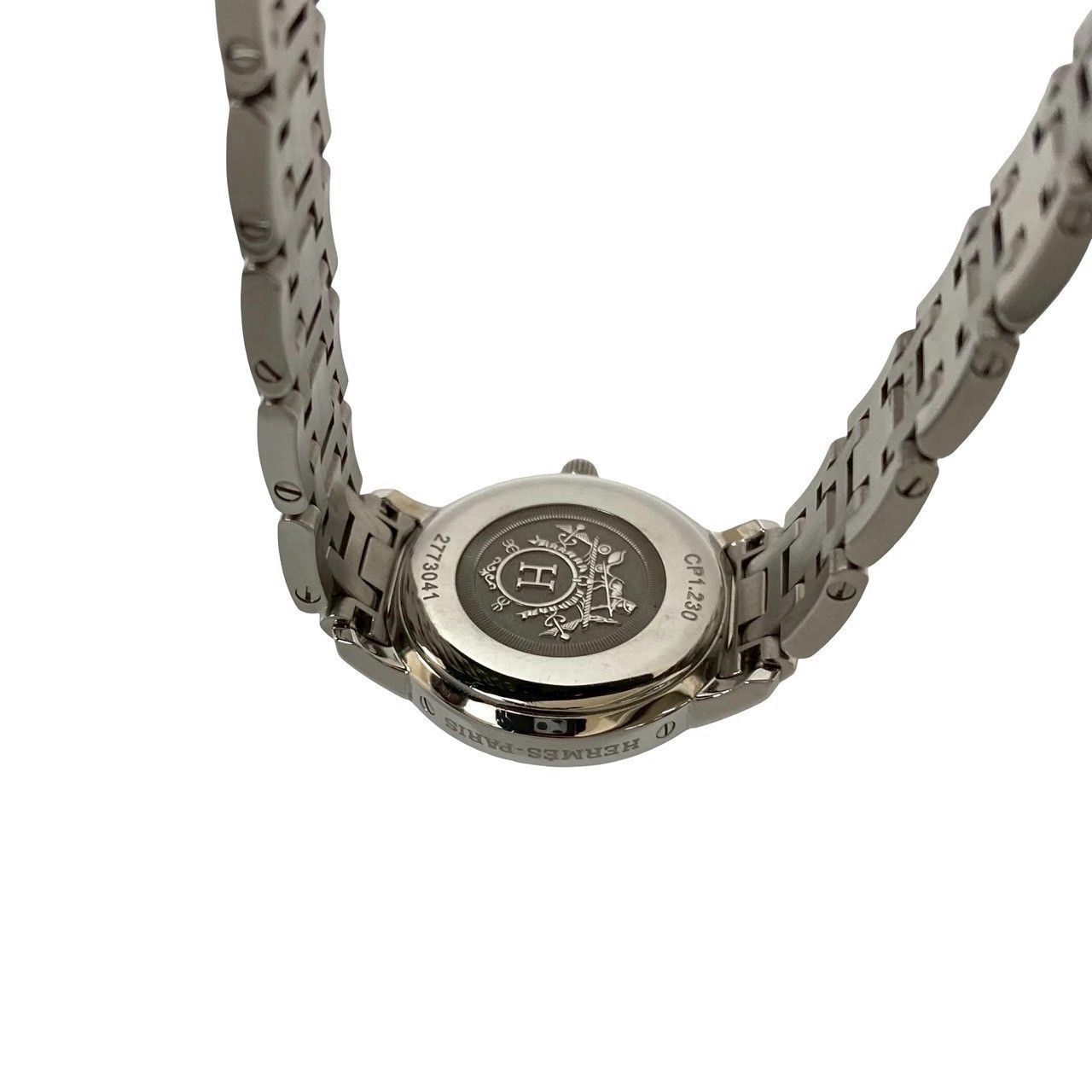 HERMES クリッパー シルバー