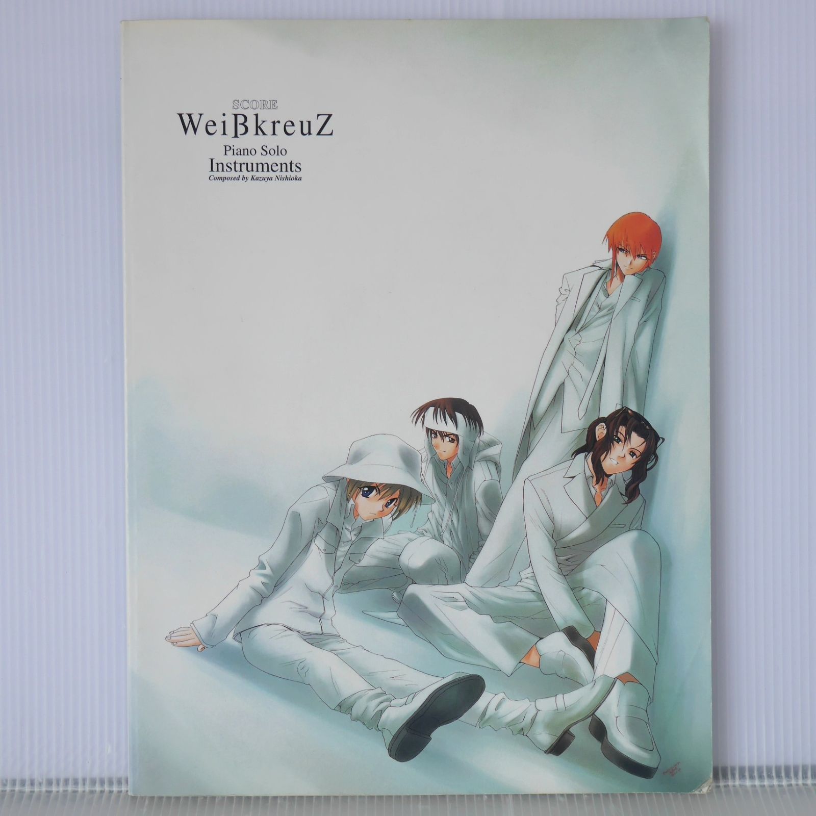 CD付き) SCORE WeiBkreuZ Piano Solo Instruments Composed Book