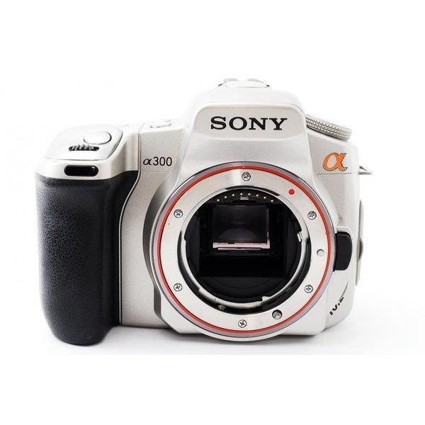 ソニー SONY デジタル一眼レフカメラ α300ボディ ブラック DSLRA300 - 4