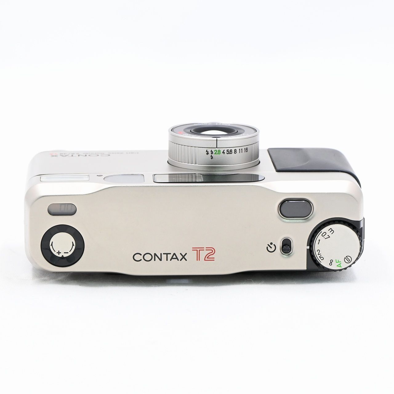 コンタックス CONTAX T2 D チタンシルバー データバック付き フィルム 