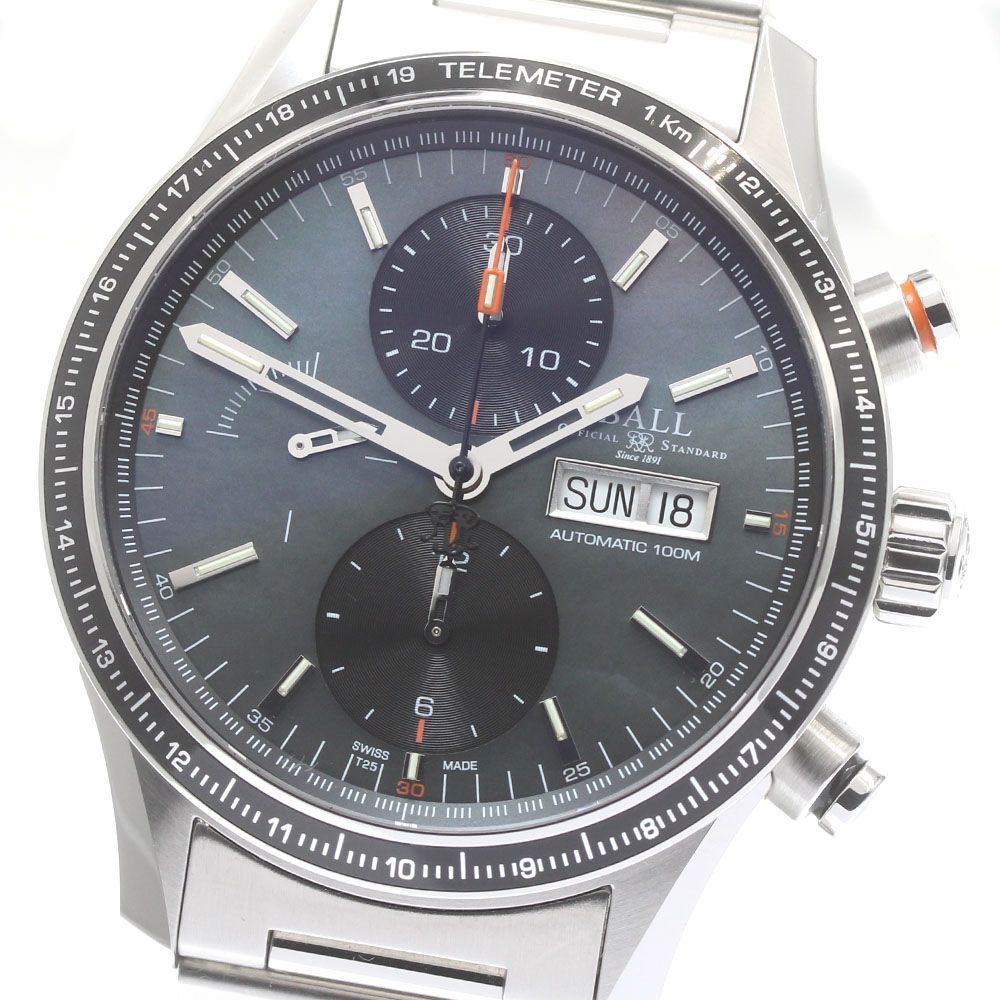 ボールウォッチ BALLWATCH CM3090C ストークマン ストームチェイサー プロ クロノグラフ 自動巻き メンズ良品箱・保証書付き_872765