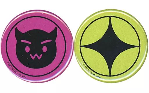 中古バッジ・ピンズ 常闇トワ 缶バッジ2個セット 「バーチャル