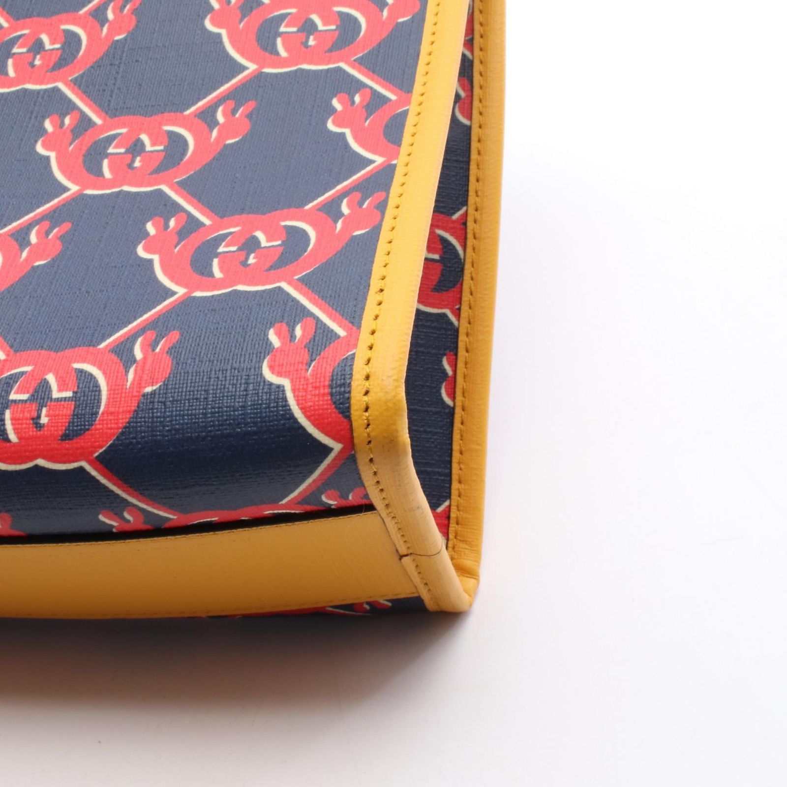 グッチ GUCCI トートバッグ チルドレンズ スネイル 605614 ネイビー