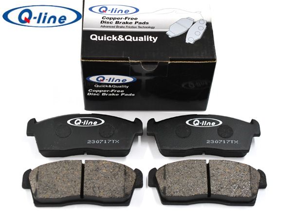 ワゴンR MC11S H10/10～H12/12 フロント ブレーキパッド 前 Q-line Q-9027 カッパーフリー 銅フリー