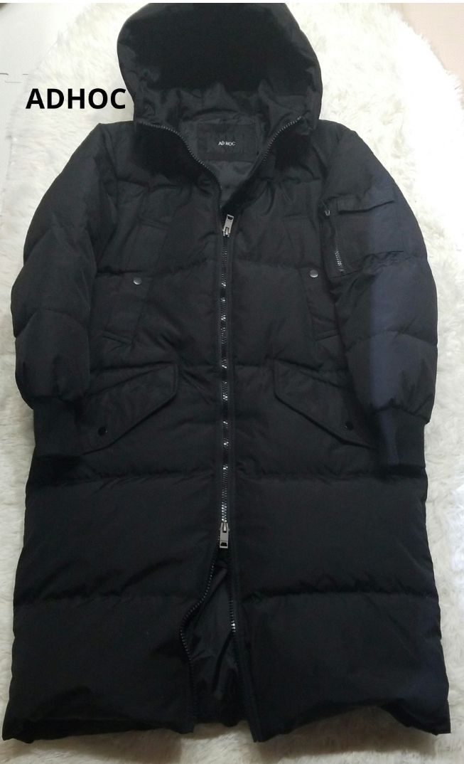 極美品】ADHOC ロングダウンジャケット韓国ファッション《247508741 