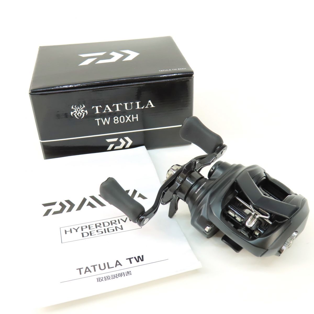 DAIWA ダイワ TATULA タトゥーラ TW 80XH 00630115 右ハンドル ベイトリール ※中古美品