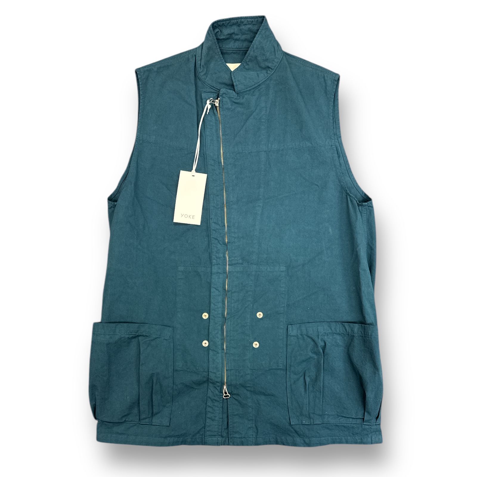 YOKE（ヨーク） Military Long Vest（ミリタリーロングベスト
