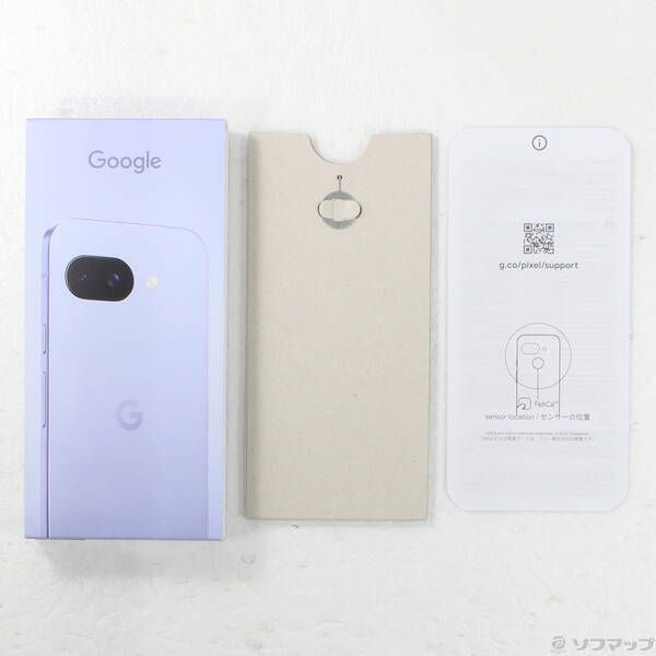 シムフリー　Google Pixel 9a　アイリス Google Pixel 新品未開封 9a 128GB [パープル/紫] 国内版SIM