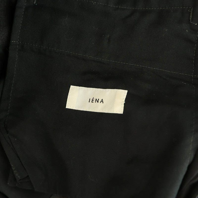イエナ IENA センタープレスイージーパンツ テーパードパンツ 36
