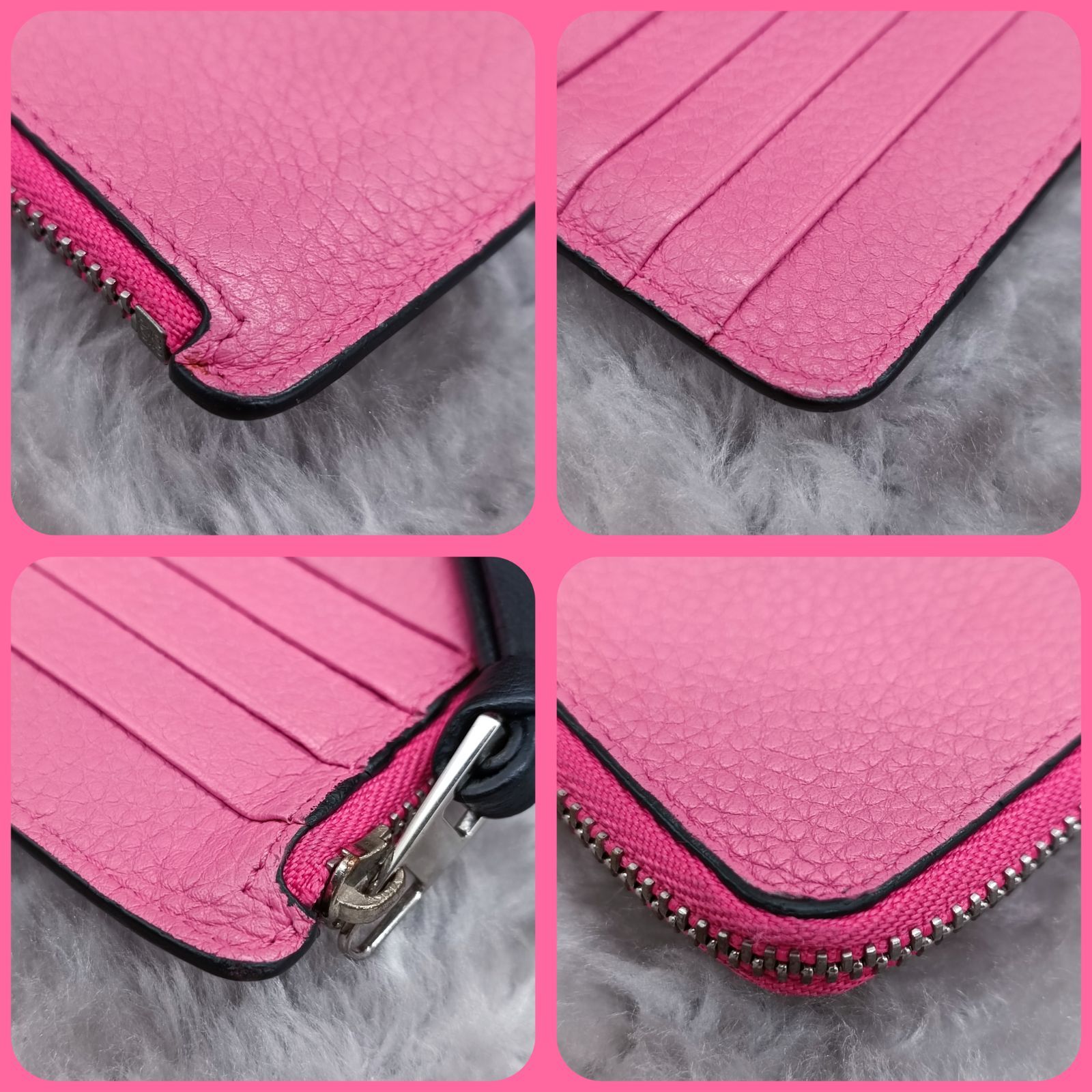 LOEWE 》 ロエベ コインカードホルダー ソフトグレインカーフ カード 