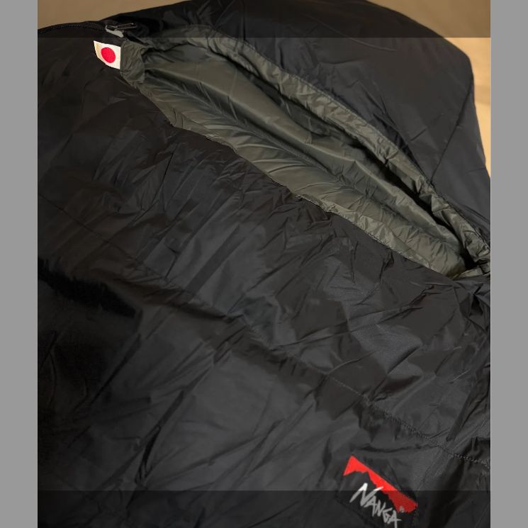 10%OFF 定価49800円 2026年数量 販売 NANGA×3ten 別注 ナンガ×サンテン AURORA ZOLO 88DX BLK 超撥水オーロラテックス 760FP羽毛900g ロング