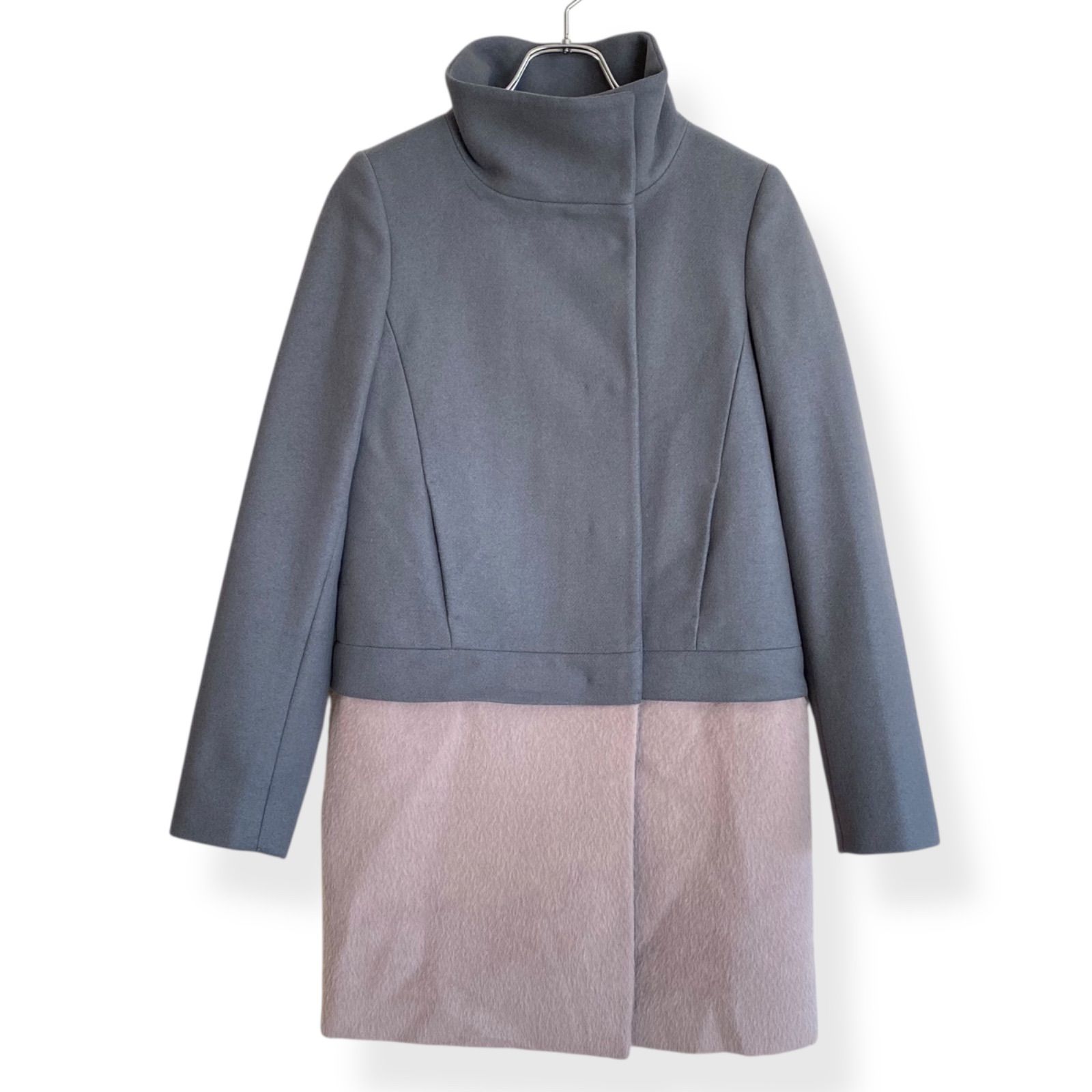 PATRIZIA PEPE パトリツィアペペ グレー ベージュ バイカラー スタンド