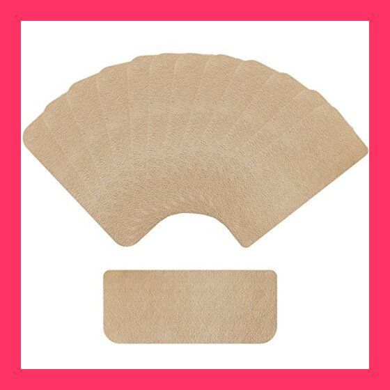 洗える階段すべり止めマット13枚セット ベージュ 45x20cm カーペット 転倒防止 キズ防止 置くだけ吸着 防音シート 滑らない