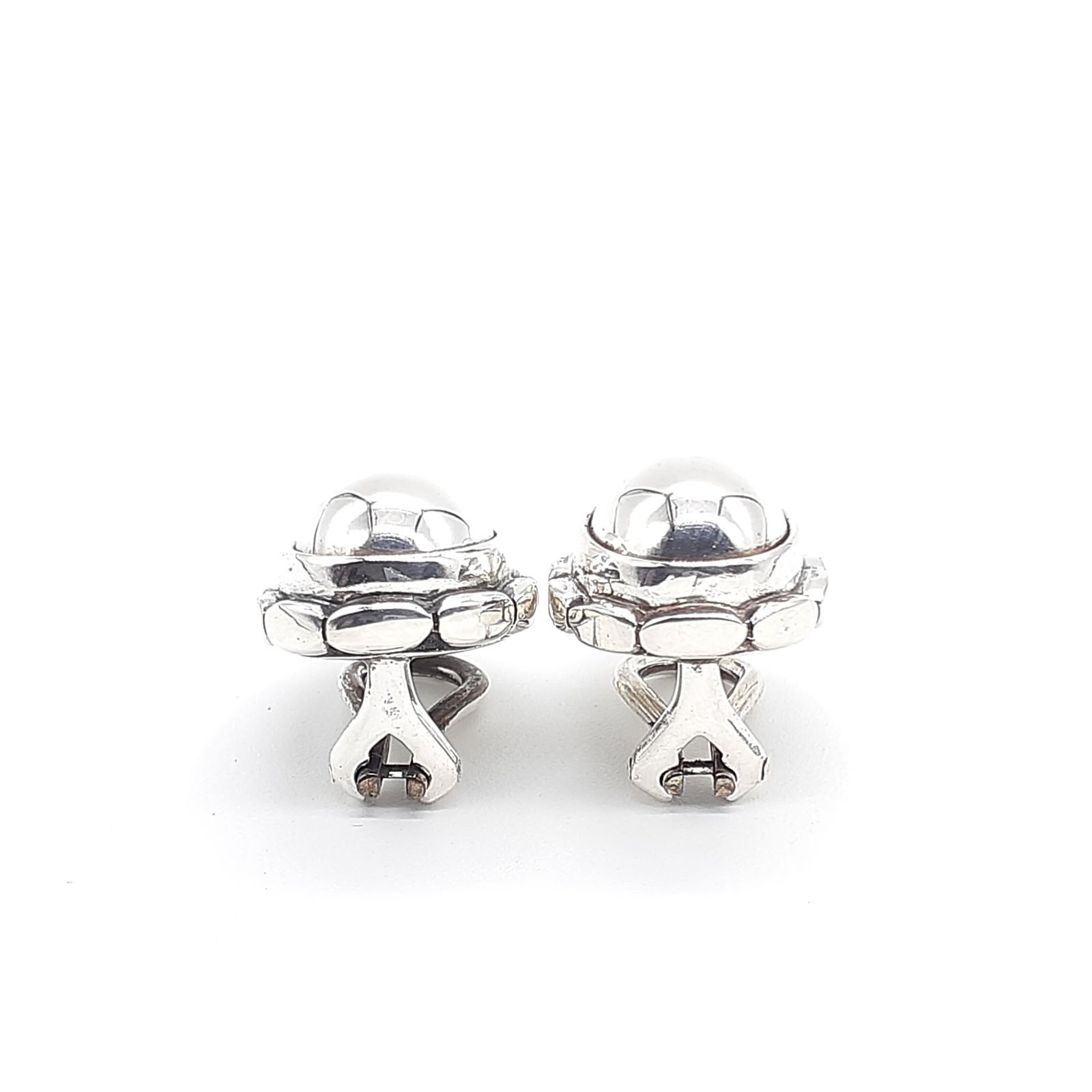 GEORG JENSEN ジョージジェンセン イヤリング 2001年 イヤークリップ 