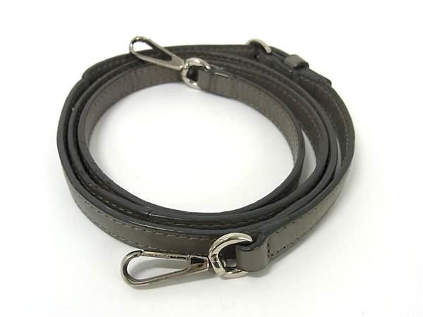 美品 COACH コーチ ショルダーストラップ 幅4cm ネイビーグレー系 a COACH - COACH コーチ レザー バッグ用 ショルダーストラップ