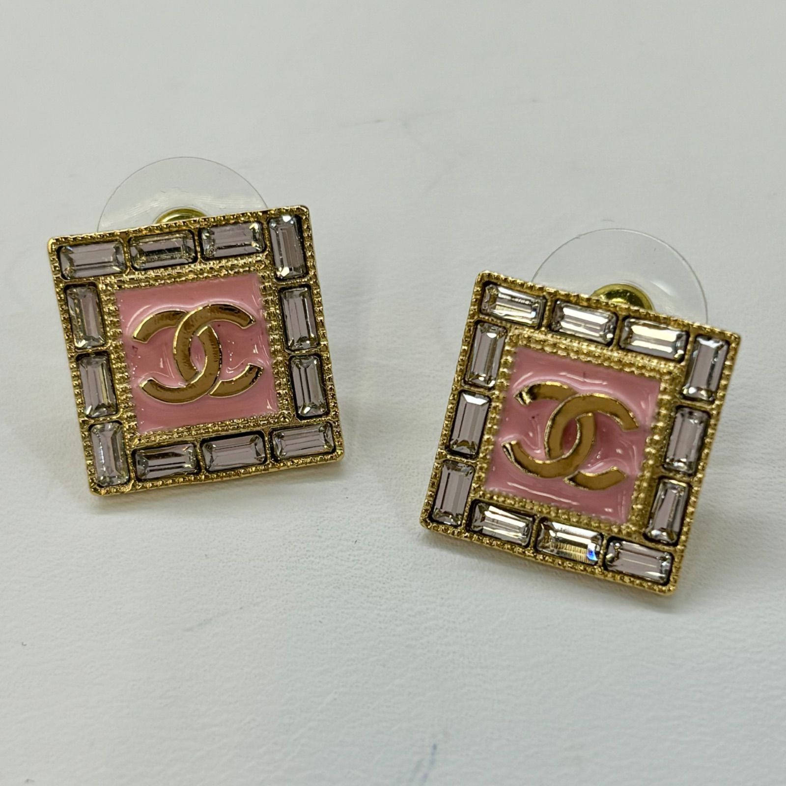 未使用品◎CHANELシャネル スクエアピアス/ココマーク - メルカリ