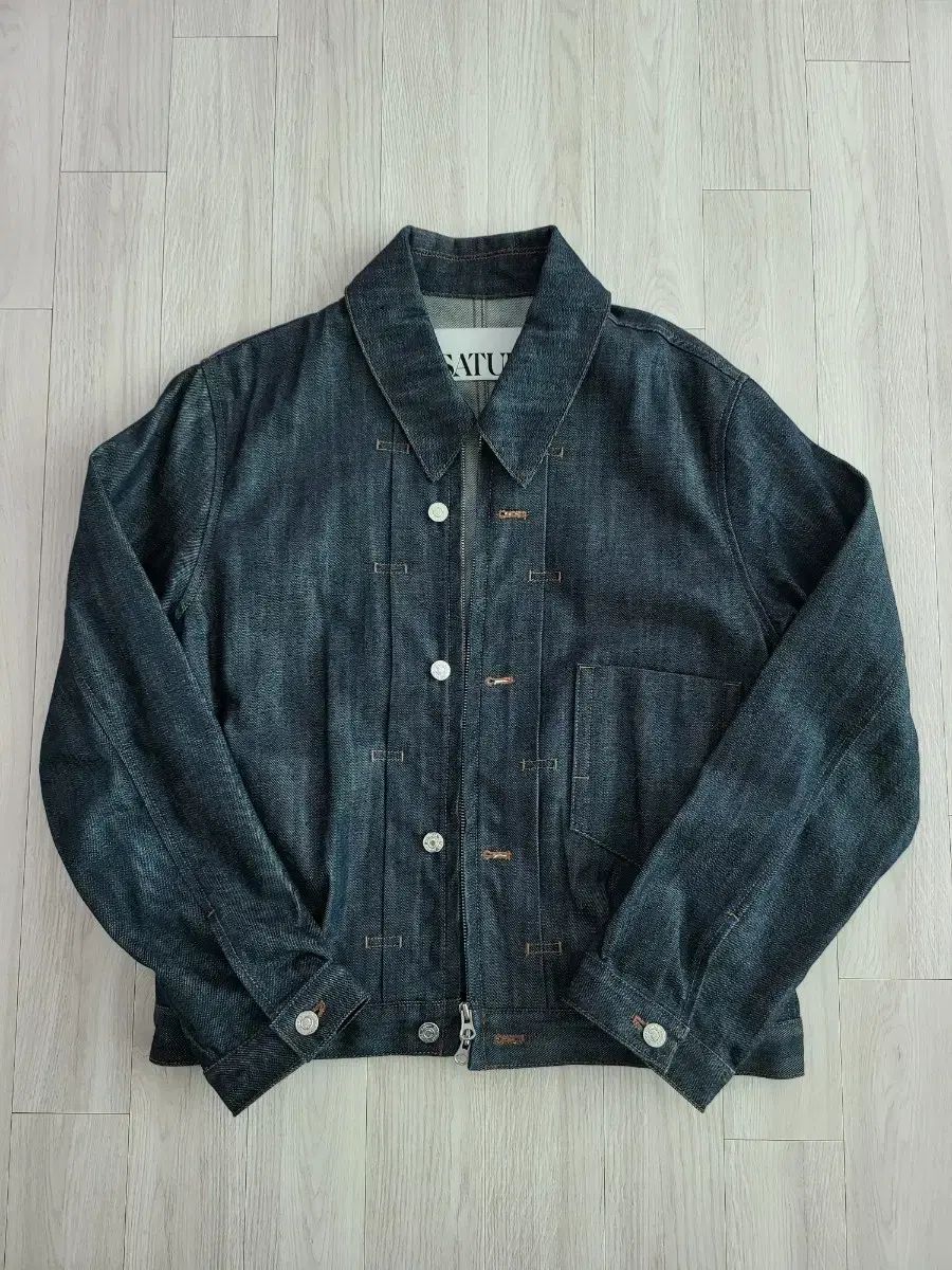 M SATUR(セター) カマロ トラッカー デニム ジャケット