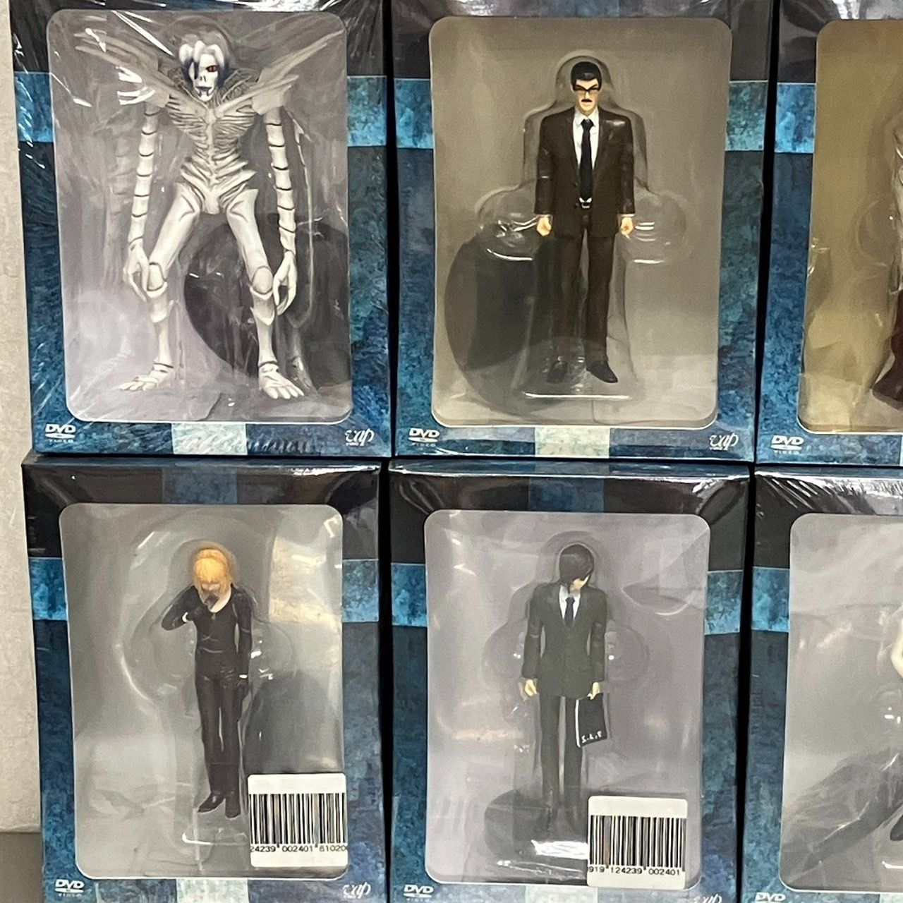 【全巻未開封品】デスノート DVD 全13巻セット + フィギュア 稀少】デスノート☆アニメDVD限定版フィギュア 全13種フルコンプ☆未