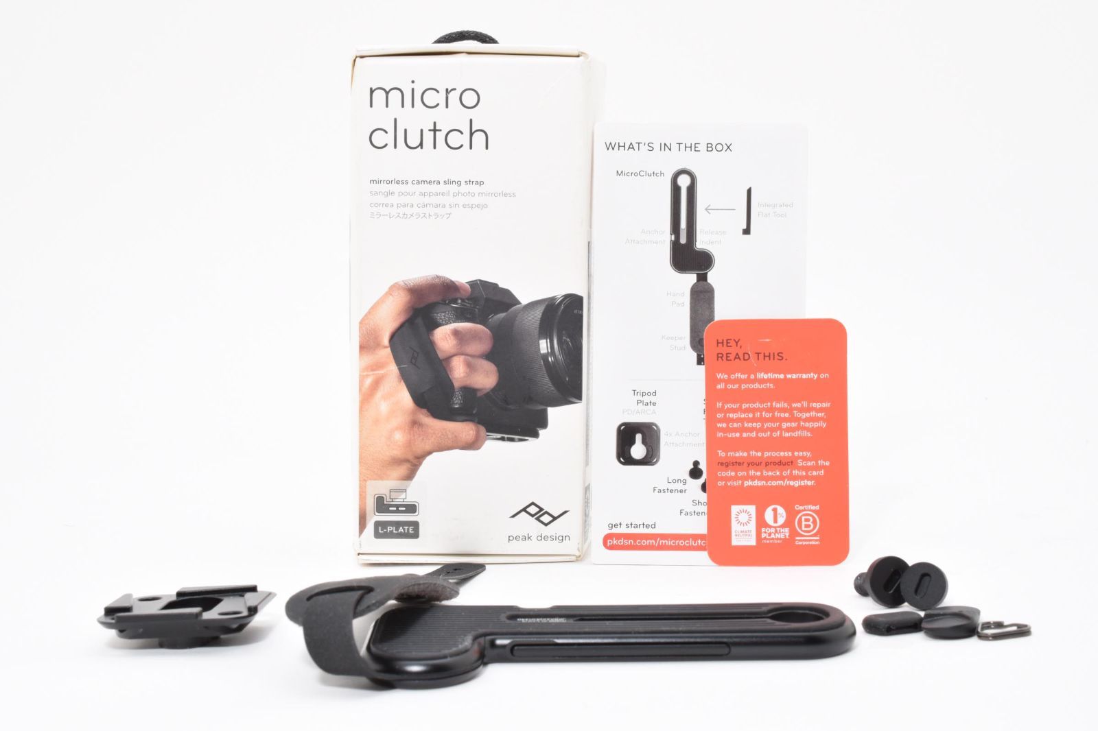 上 ピークデザイン マイクロ クラッチ L プレート LL49 5752