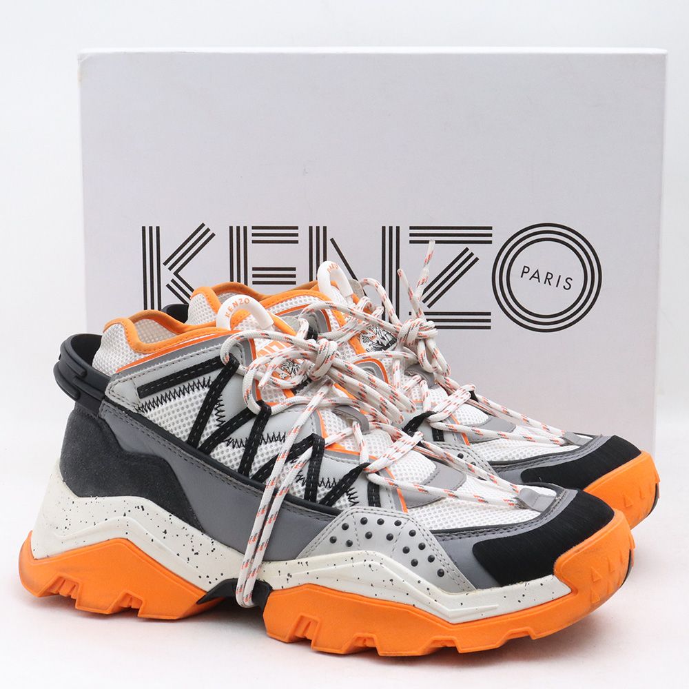 27cm KENZO INKA LOW TOP SNEAKERS