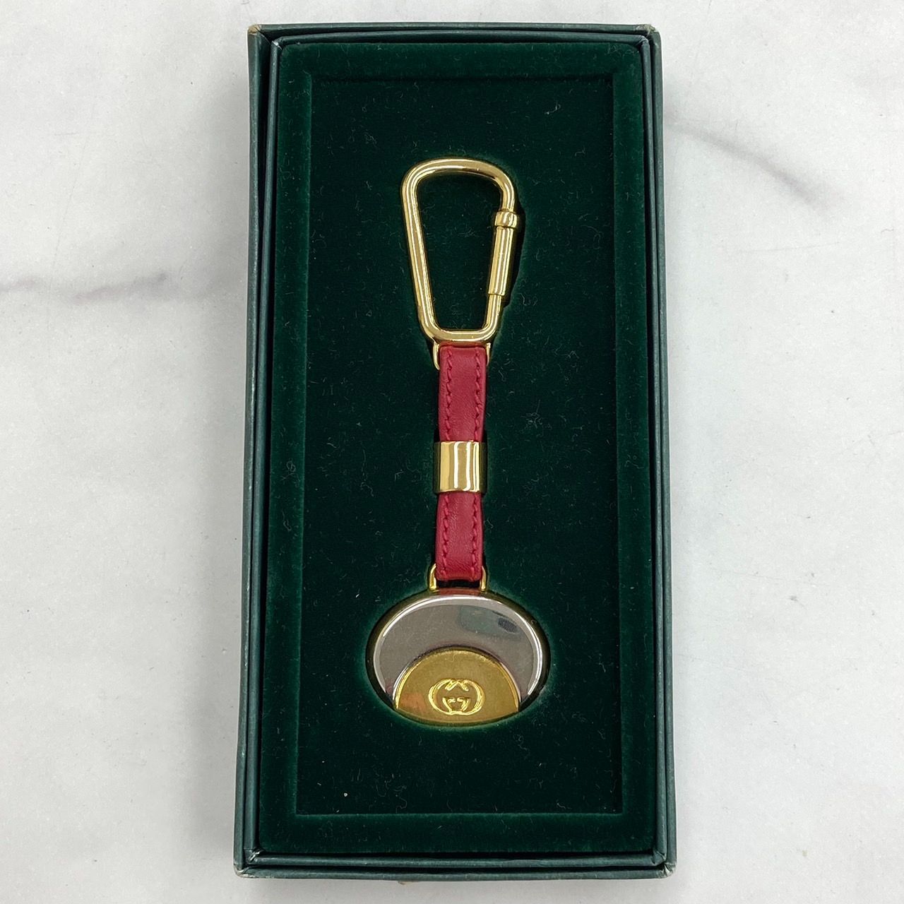 美品】GUCCI グッチ ヴィンテージ キーホルダー キーチェーン - メルカリ