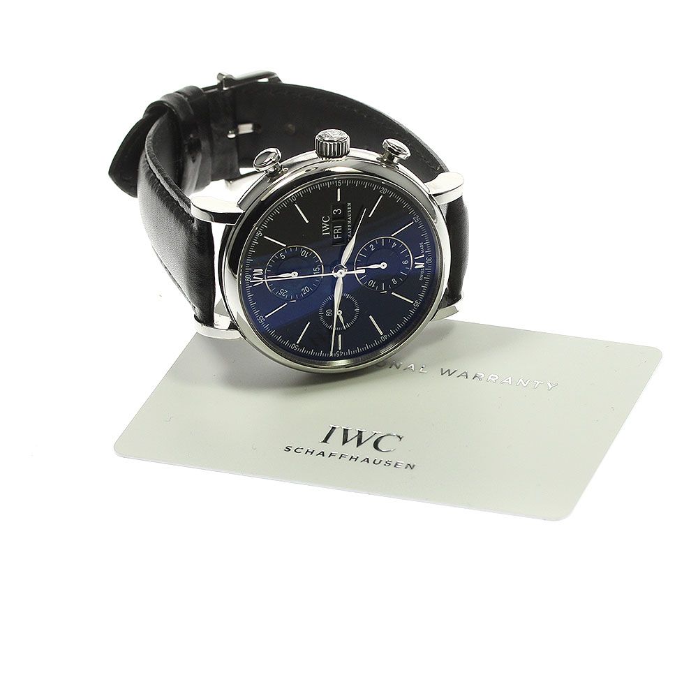 IWC IW391008 ポートフィノ クロノグラフ デイデイト 自動巻き
