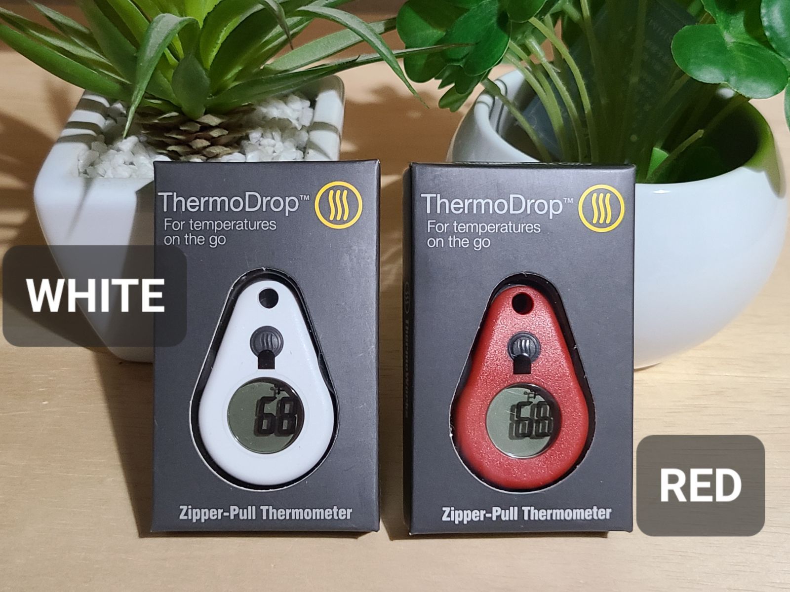 ThermoDrop Zipper Pull Thermometer